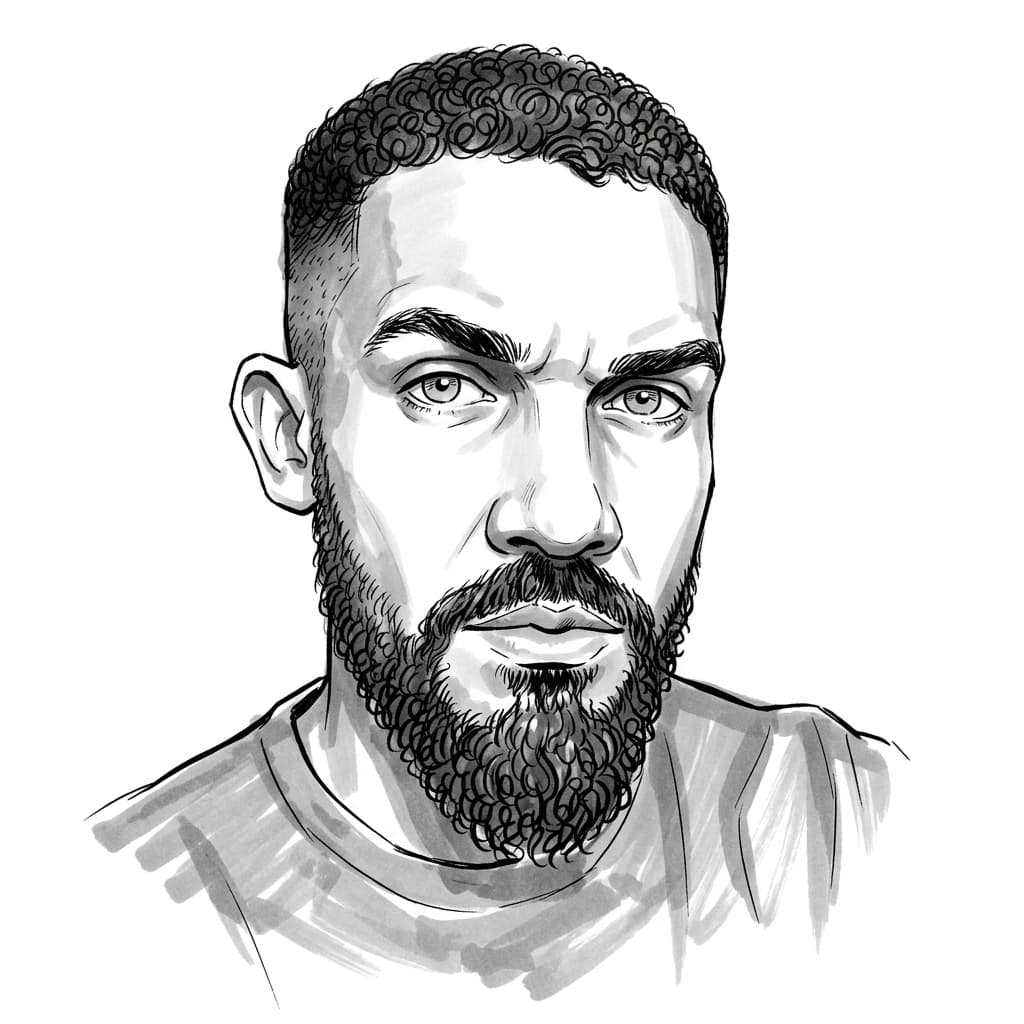 Retrato de Maicon